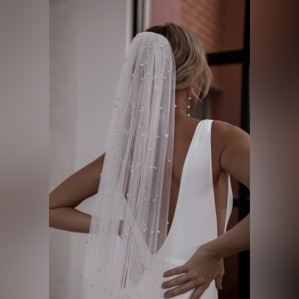 Made With Love Bridal Pearl Veil